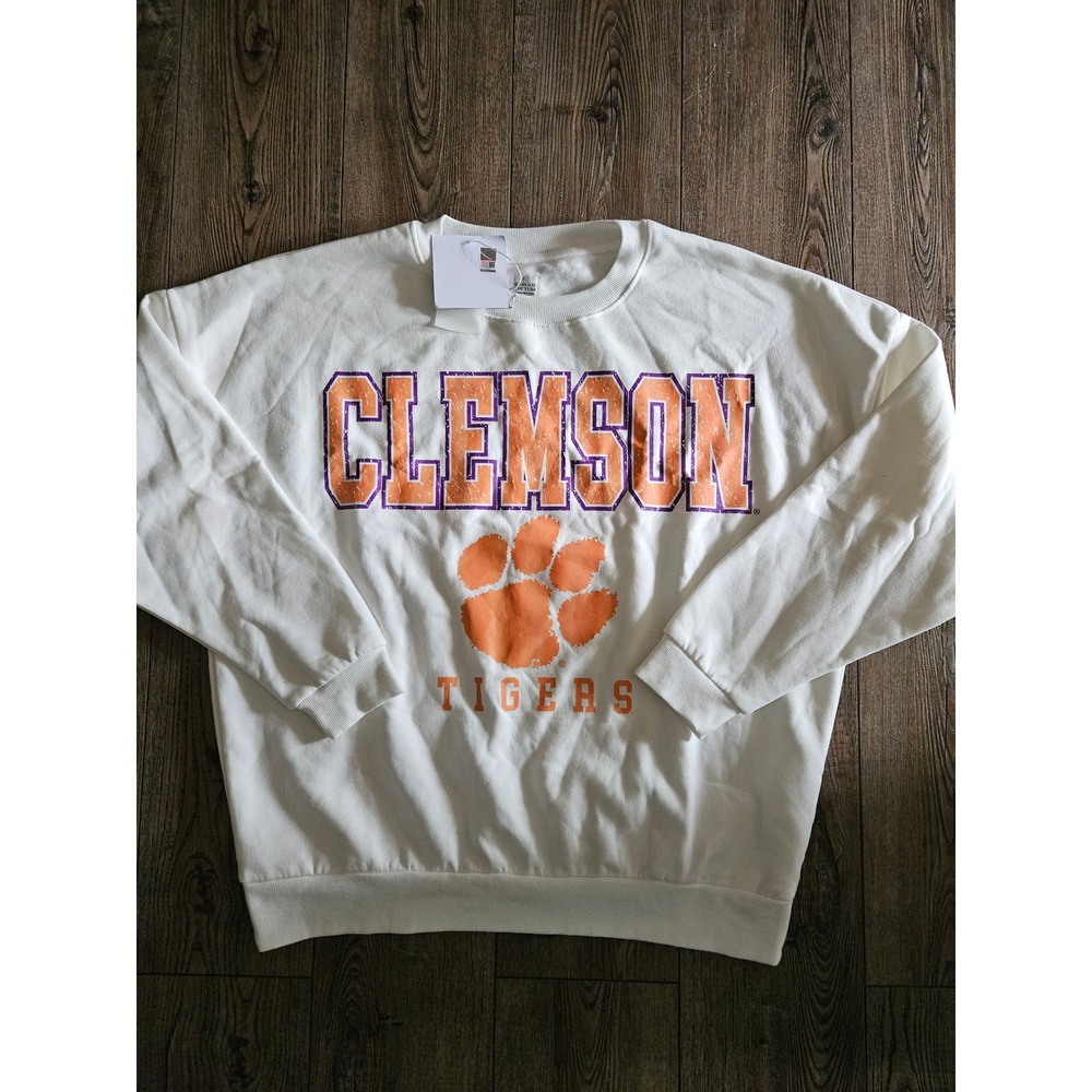 Clemson Tigers Gameday Couture Sweatshirt Women's Size L